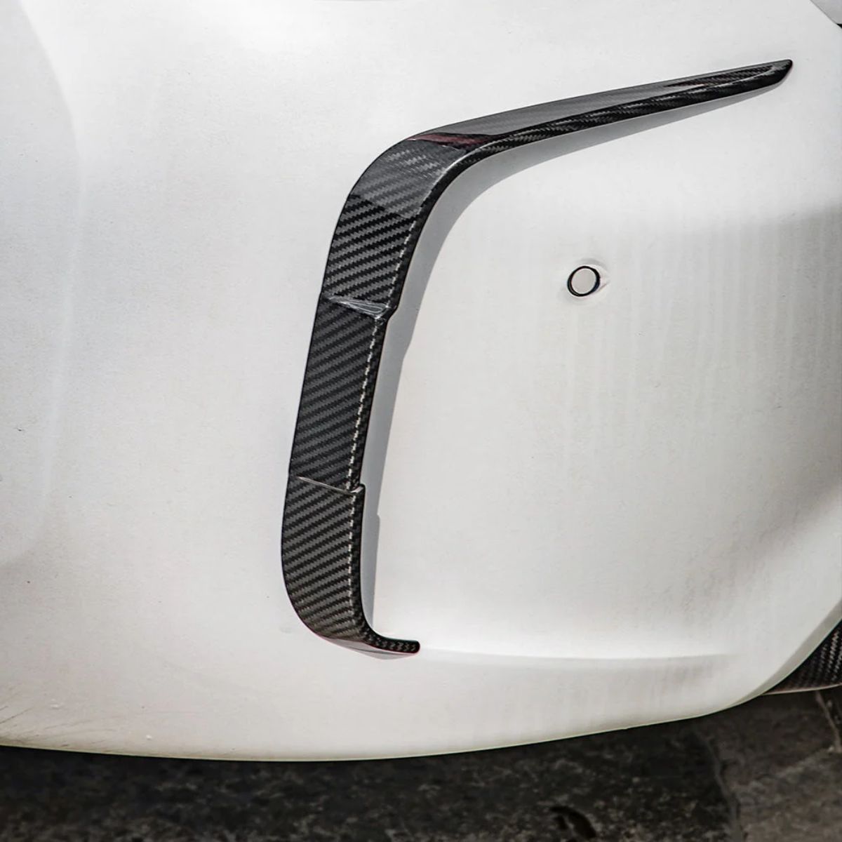 TNF+ SOOQOO Heck Lufteinlässe Umrandung passend für BMW M2 (F87 F87C) N55 S55