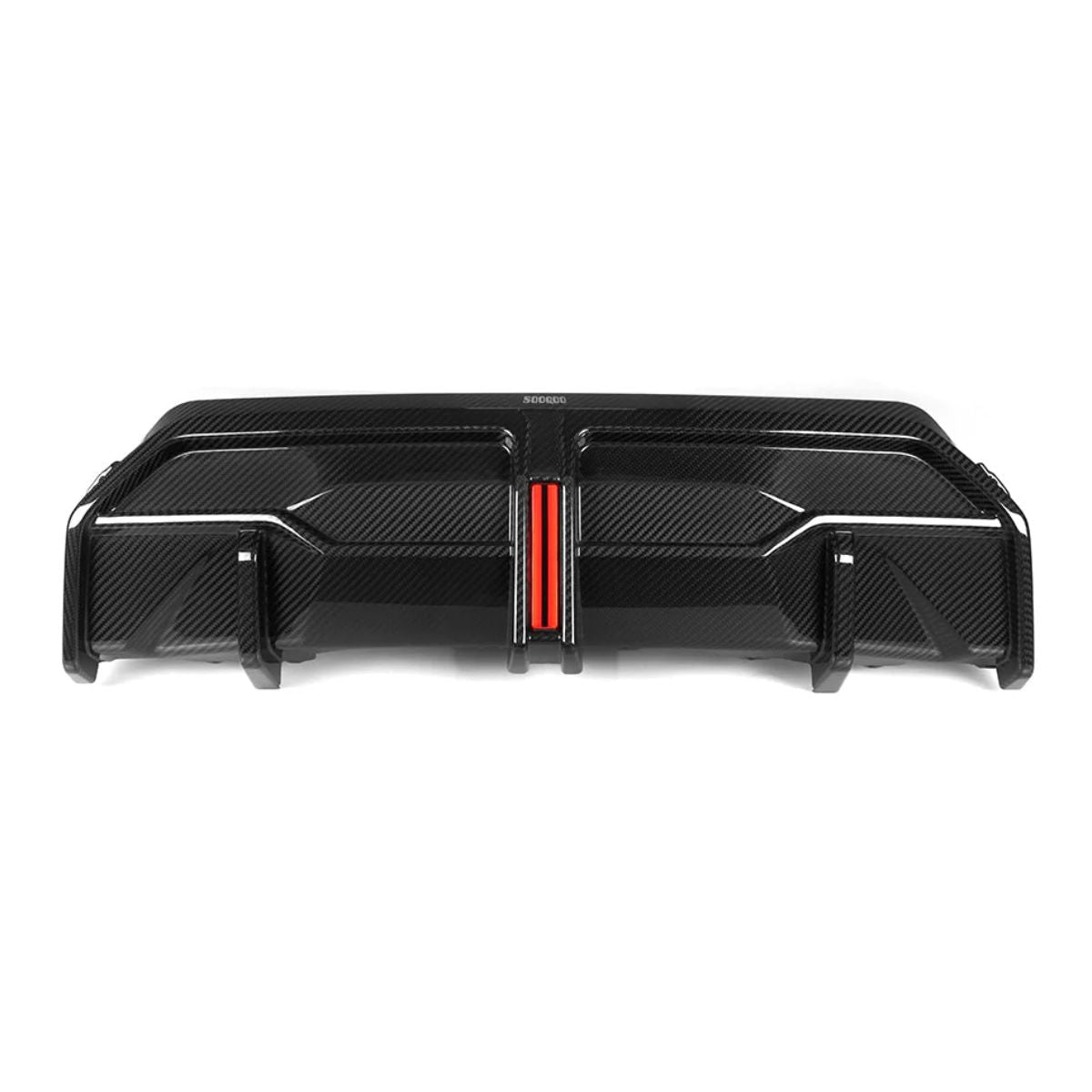 TNF+ SOOQOO Heckdiffusor mit Licht Carbon passend für BMW 2er (G42)
