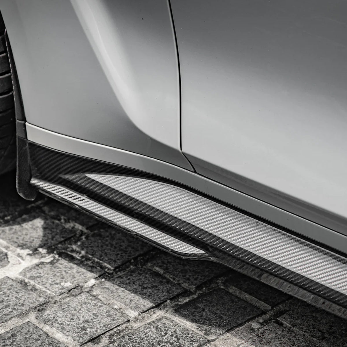 TNF+ SOOQOO Seitenschweller Carbon passend für BMW M4 (G82/G83)