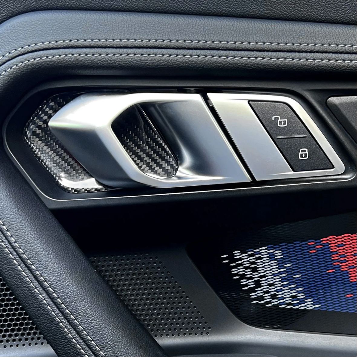 TNF+ Türgriff Innenverkleidung Cover Carbon passend für BMW 2er (G42) M2 (G87)