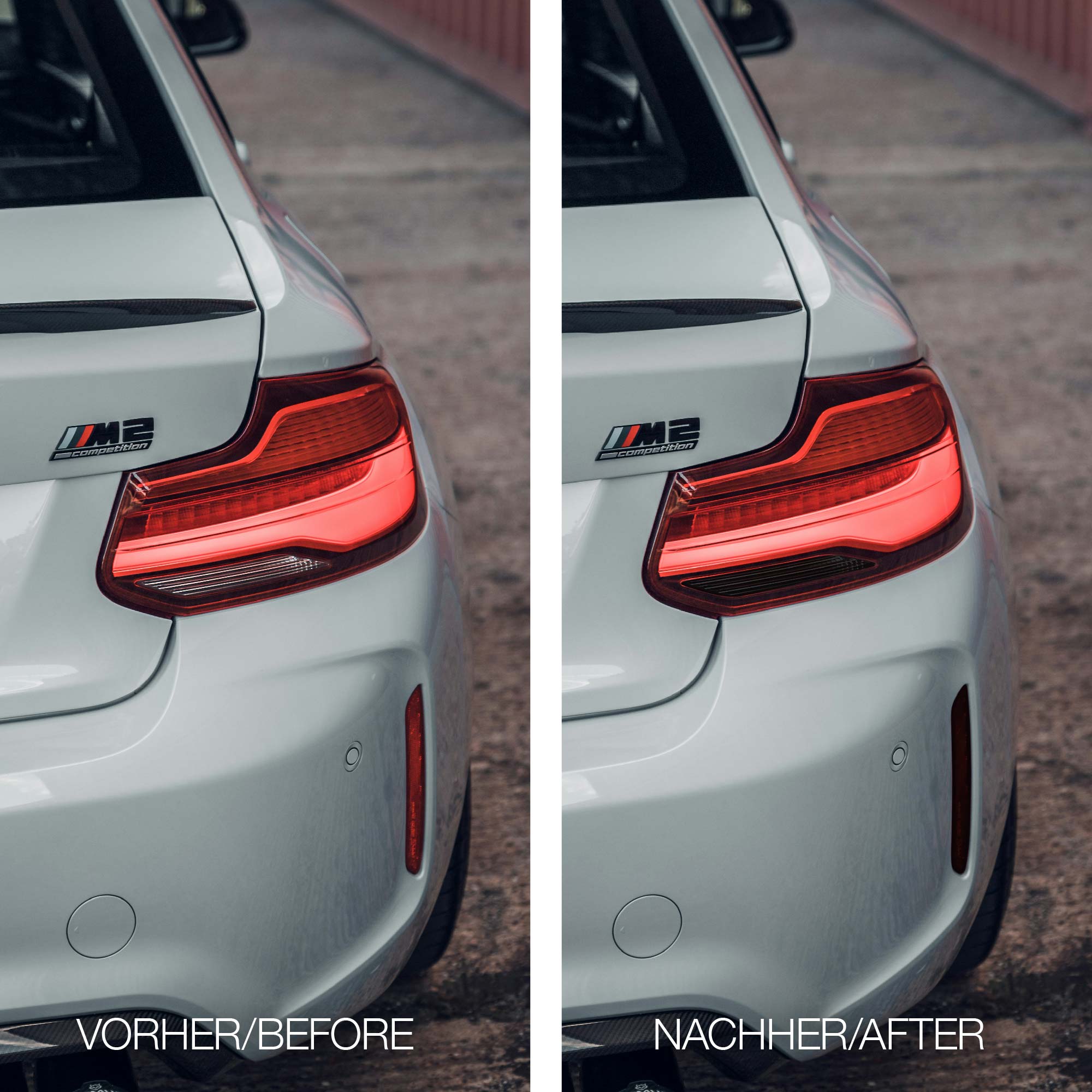 Tönungsfolie Rückleuchten & Heck-Reflektoren passend für BMW M2 F87 / F87C